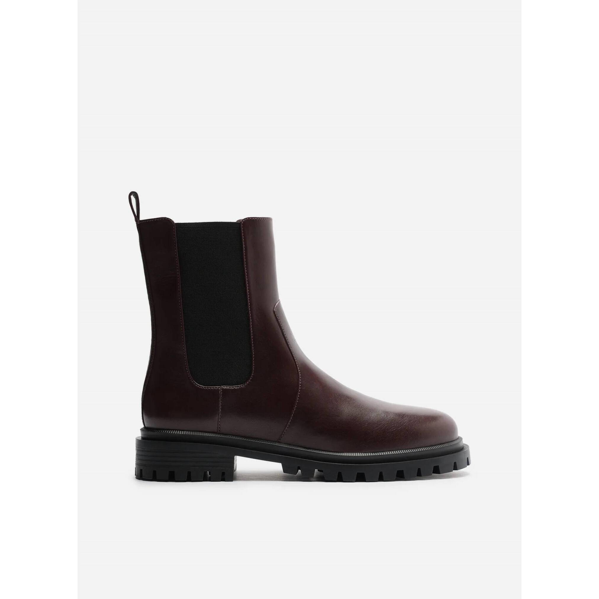 New Arezzo Women's Chelsea Leather Boots In Brown